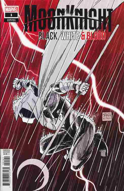 Moon Knight: Black, White, & Blood #1 Variation C