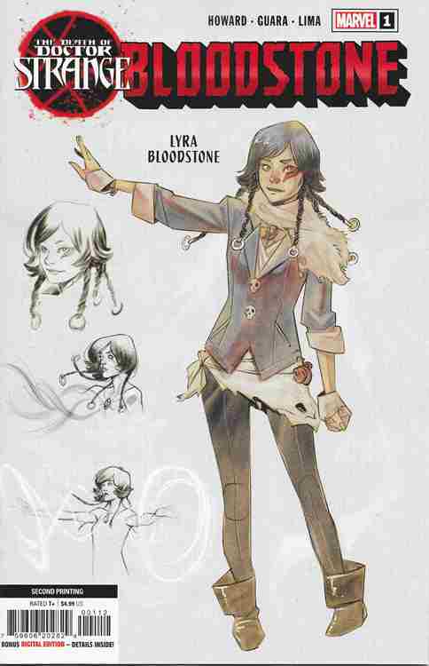 Death of Doctor Strange: Bloodstone #1-2nd printing
