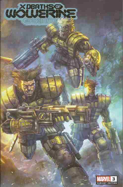 X Deaths of Wolverine #3 Variation F Main image