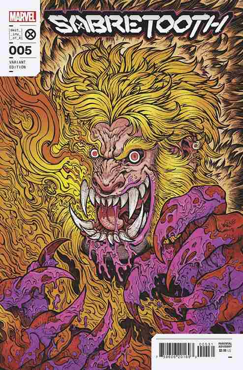 Sabretooth (4th Series) #5 Variation B