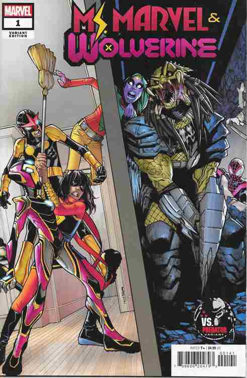Ms. Marvel & Wolverine #1 Variation C