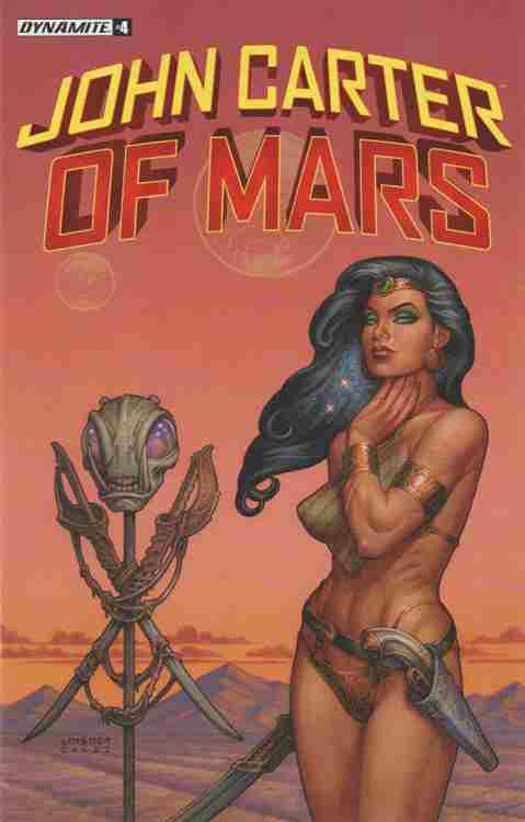 John Carter of Mars (Dynamite) #4 Variation B Main image