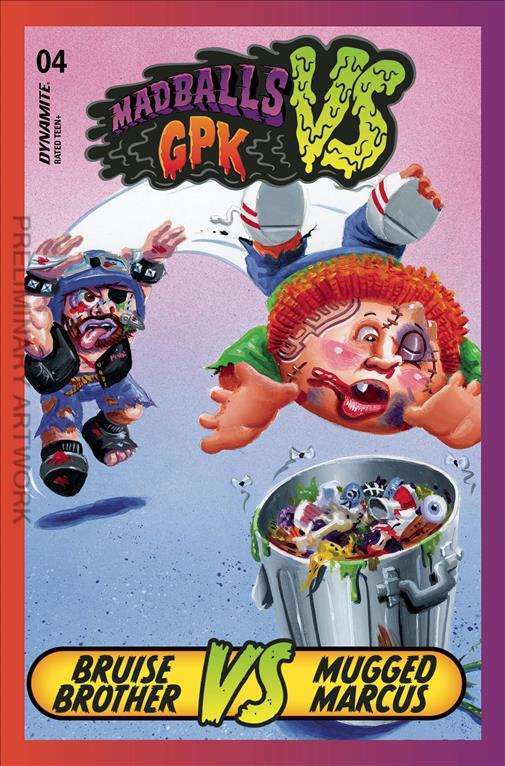Madballs vs Garbage Pail Kids #4 Variation C Main image