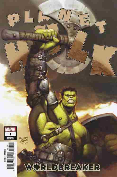 Planet Hulk: Worldbreaker #1 Variation C