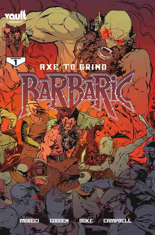 Barbaric: Axe to Grind #1-2nd printing Main image