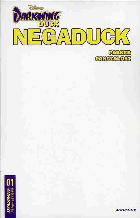 Darkwing Duck: Negaduck #1 Variation F Main image