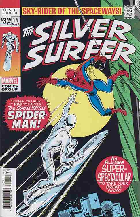 The Silver Surfer (Vol. 1) #14-2nd printing