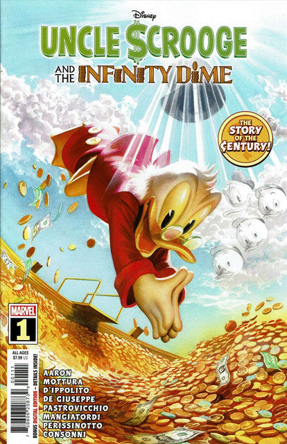 Uncle Scrooge and the Infinity Dime #1 Variation A Main image