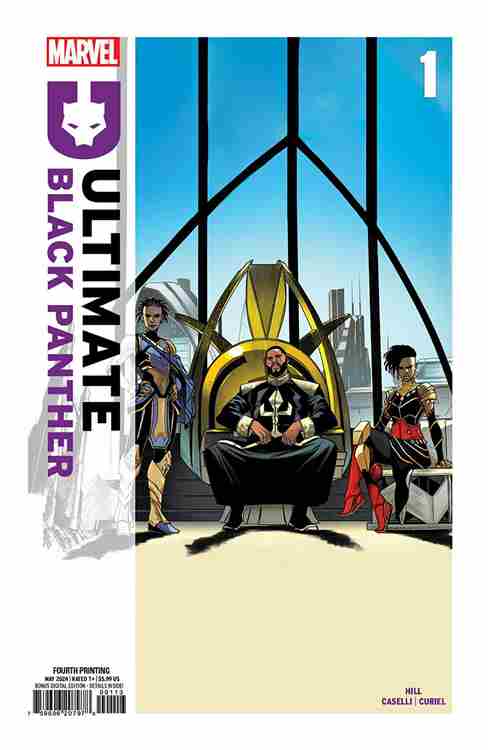 Ultimate Black Panther #1-4th printing Main image