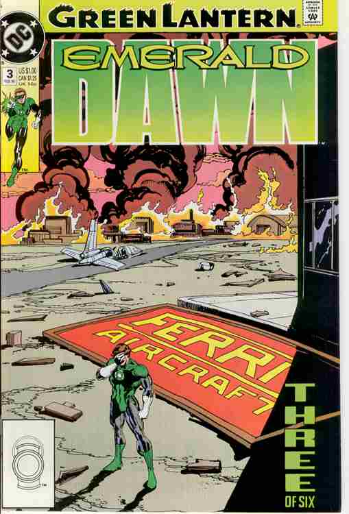 Green Lantern: Emerald Dawn #3 Newsstand Edition