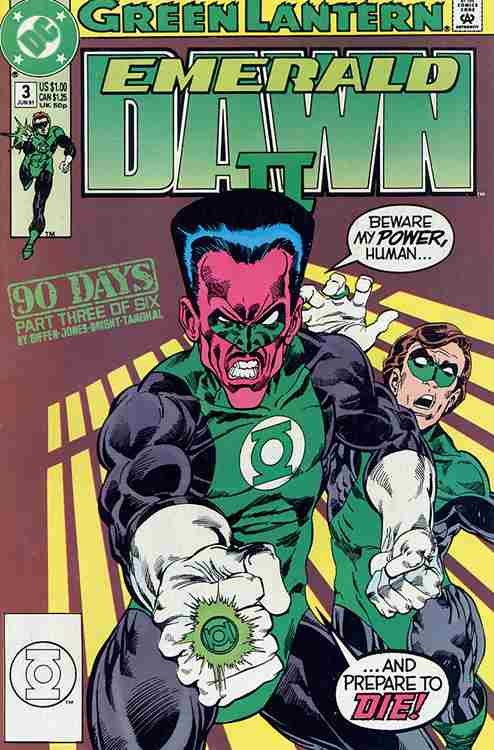 Green Lantern: Emerald Dawn II #3 Newsstand Edition
