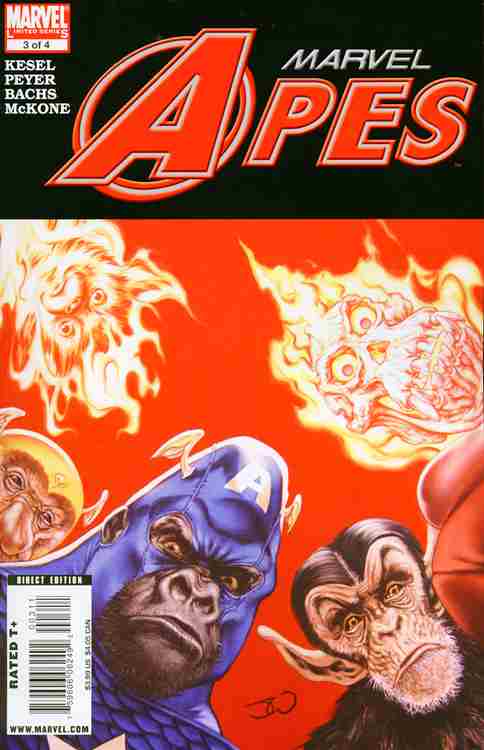 Marvel Apes #3 Newsstand Edition