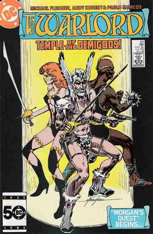 Warlord (DC) #101 Newsstand Edition Main image