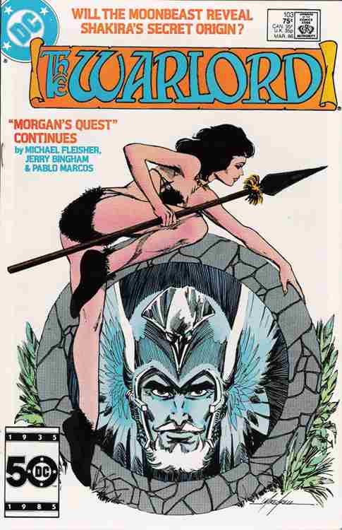 Warlord (DC) #103 Newsstand Edition Main image