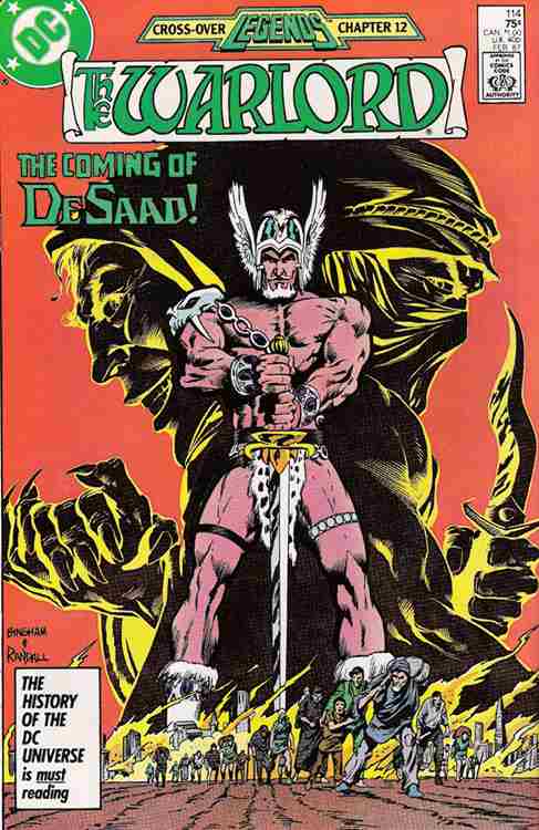 Warlord (DC) #114 Newsstand Edition Main image
