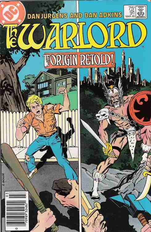 Warlord (DC) #91 Newsstand Edition Main image