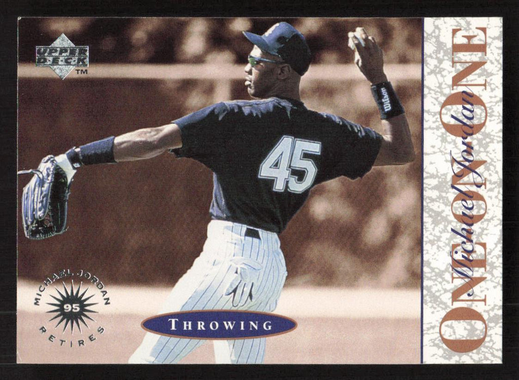 1995 Upper Deck Minor League #1 Michael Jordan Michael Jordan One On One