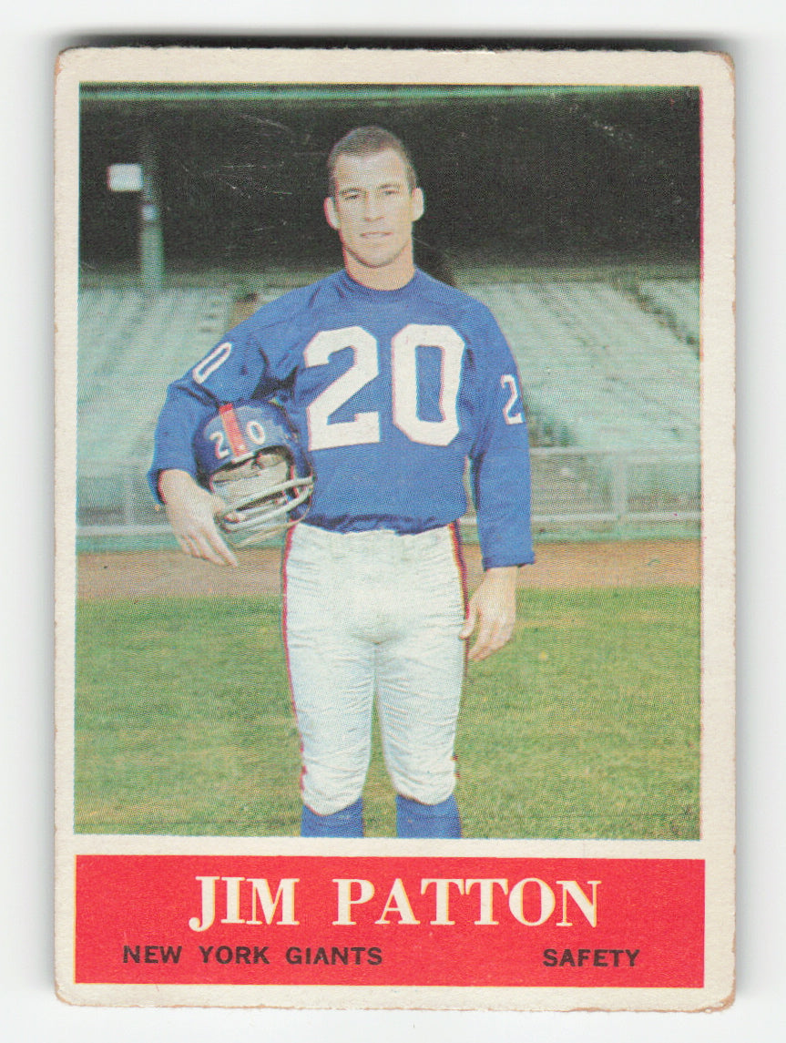 1964 Philadelphia #122 Jim Patton Main image