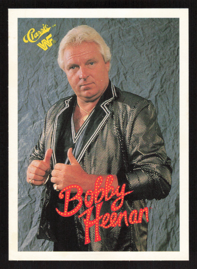 1989 Classic WWF #30 Bobby "The Brain" Heenan