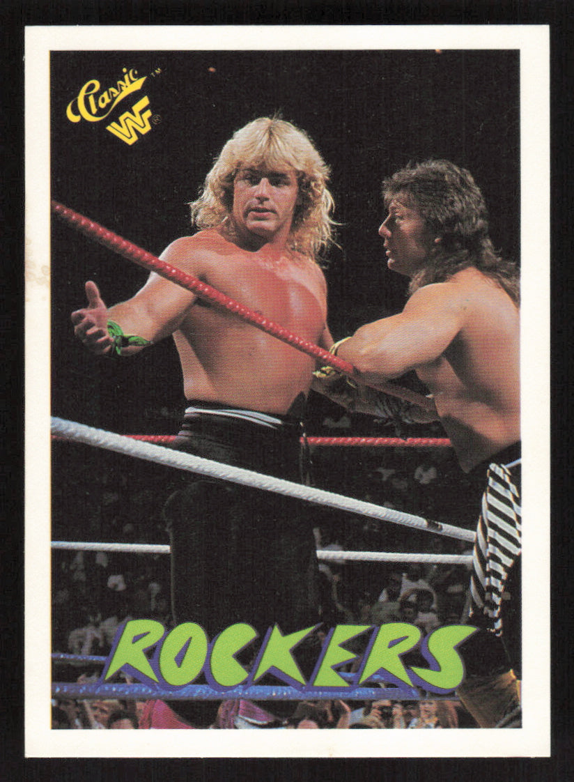 1989 Classic WWF #28 The Rockers (Shawn Michaels &amp; Marty Jannetty)