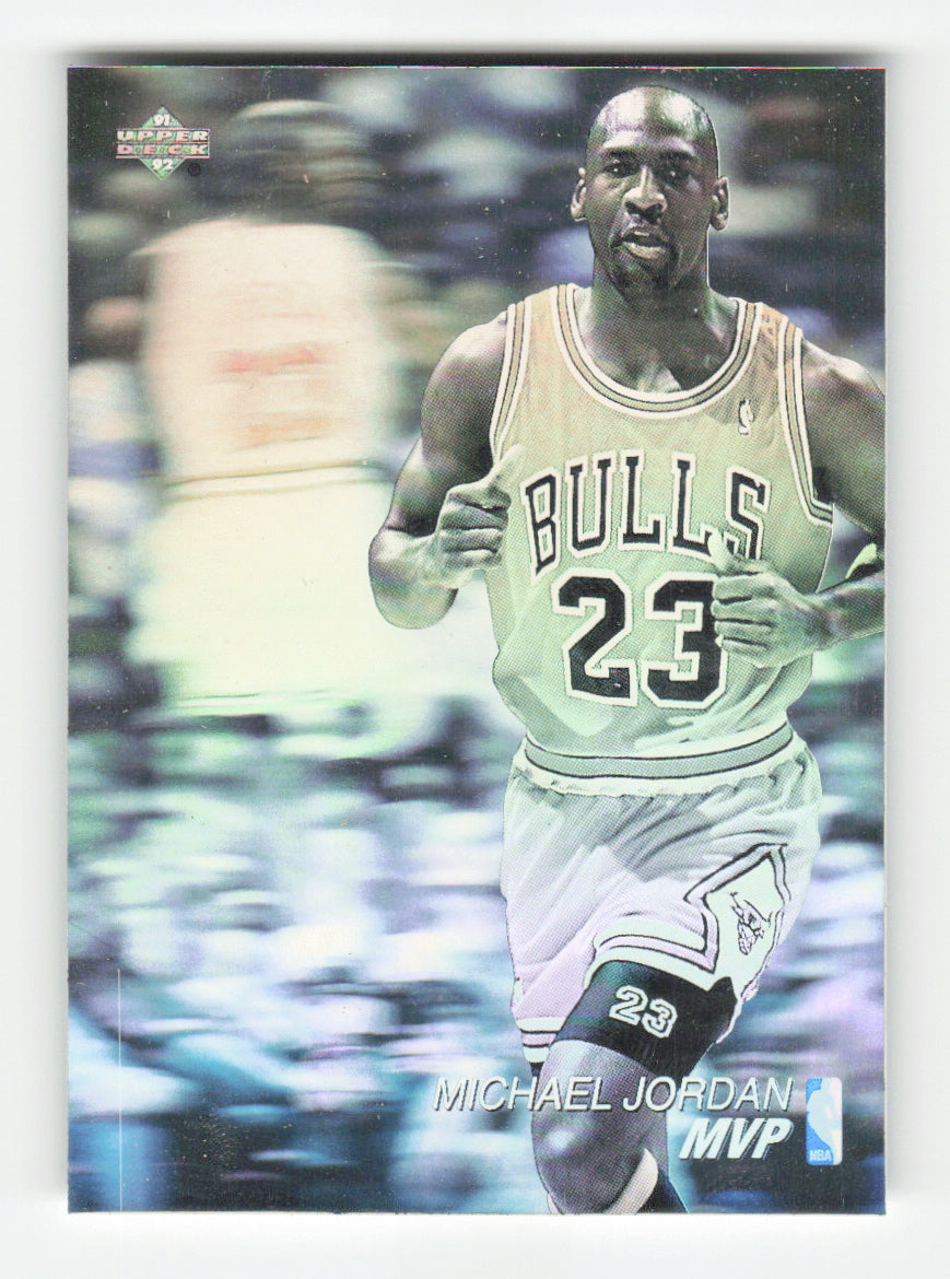 1991-92 Upper Deck #AW4 Michael Jordan Award Winner Holograms