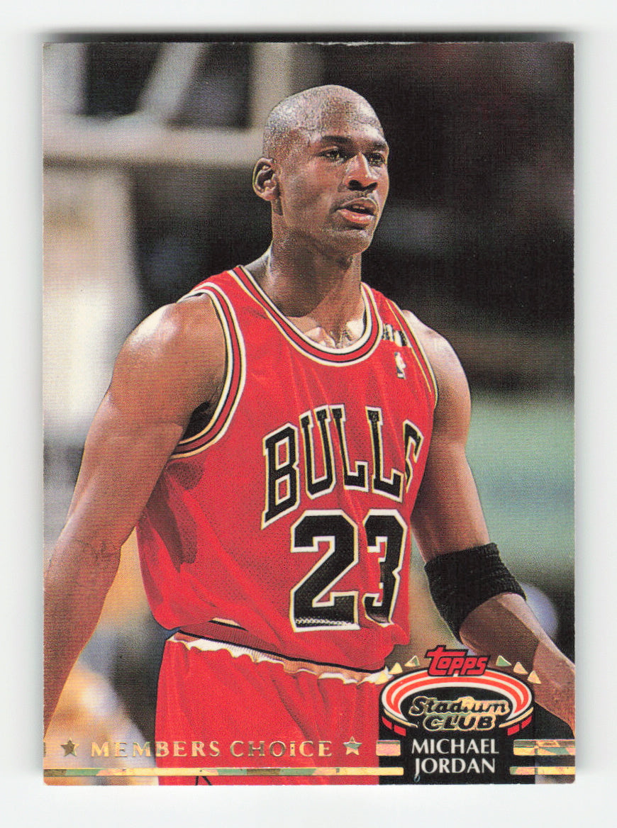 1992-93 Stadium Club #210 Michael Jordan