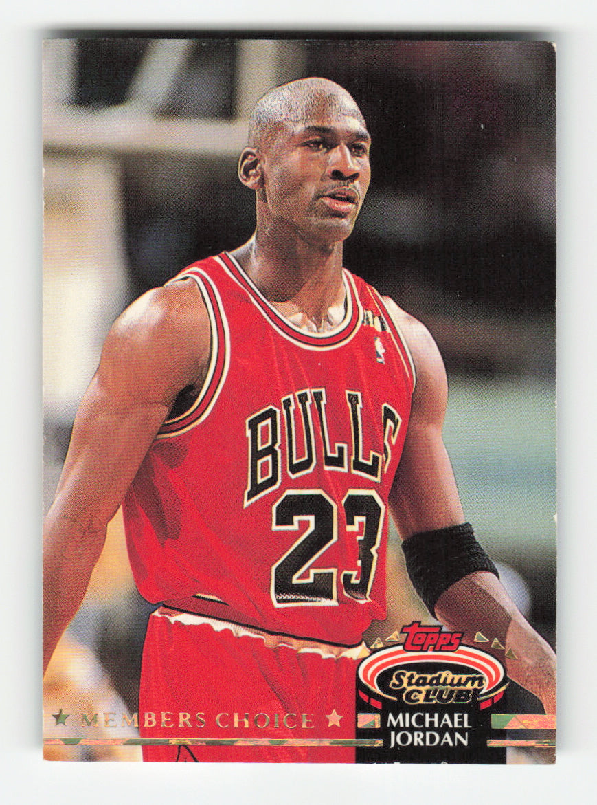1992-93 Stadium Club #210 Michael Jordan