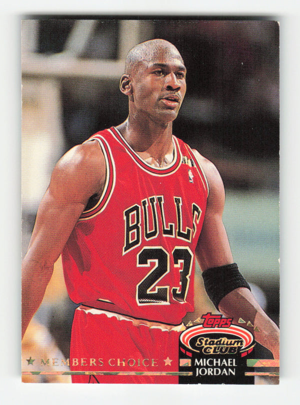 1992-93 Stadium Club #210 Michael Jordan