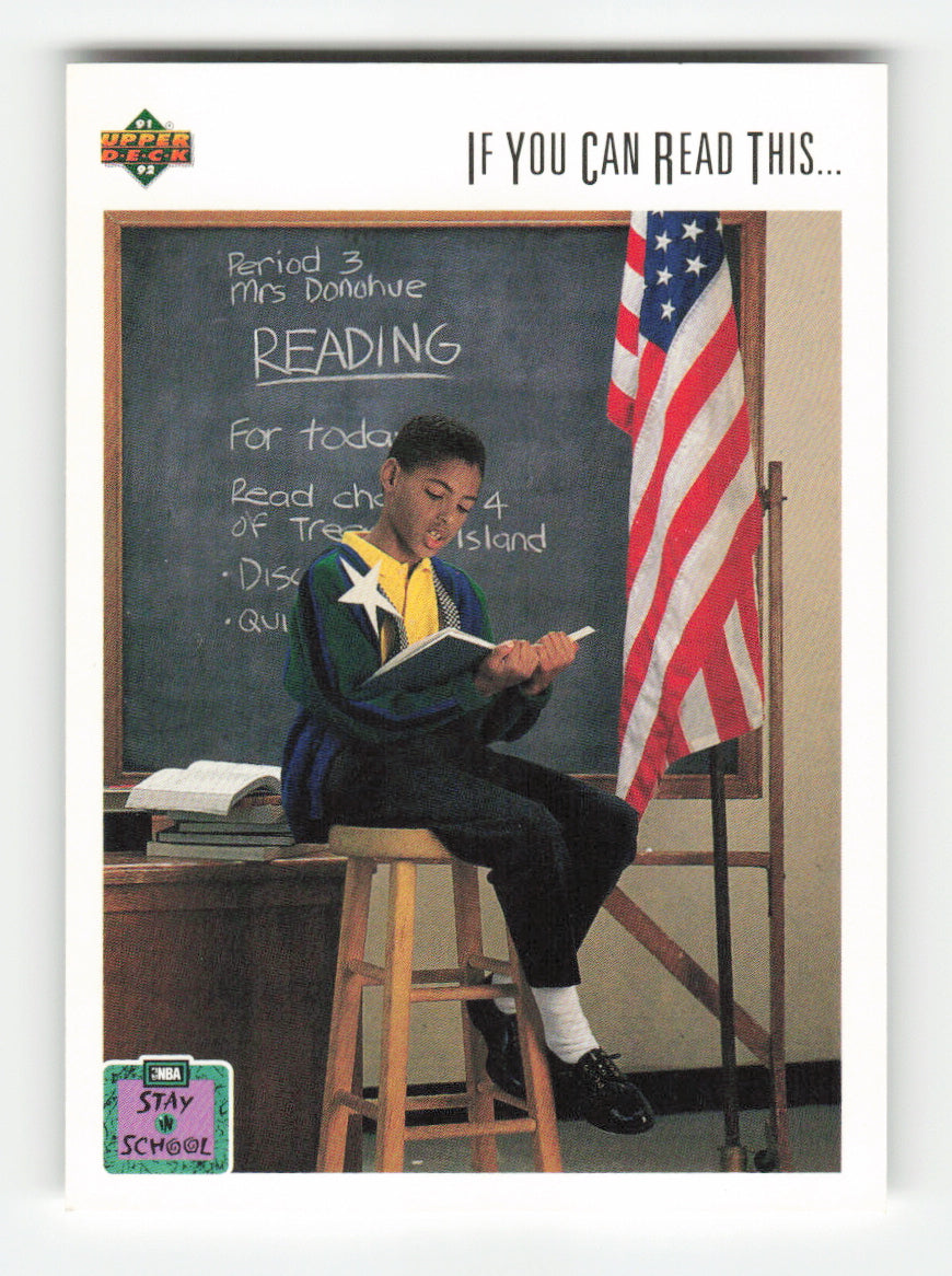 1991-92 Upper Deck #22 If You Can Read This...
