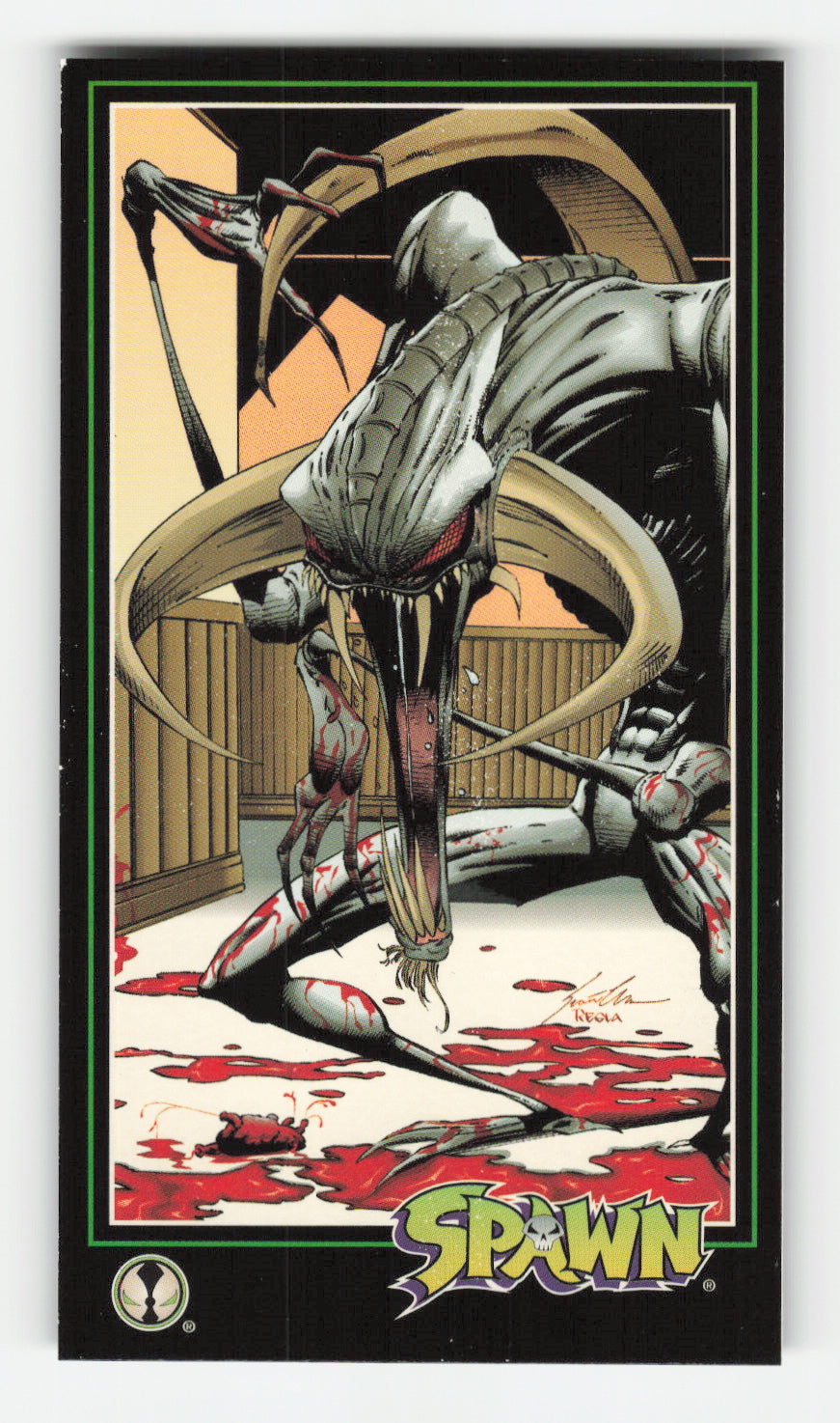 1995 WildStorm Spawn Widevision #9 Heave a Heart