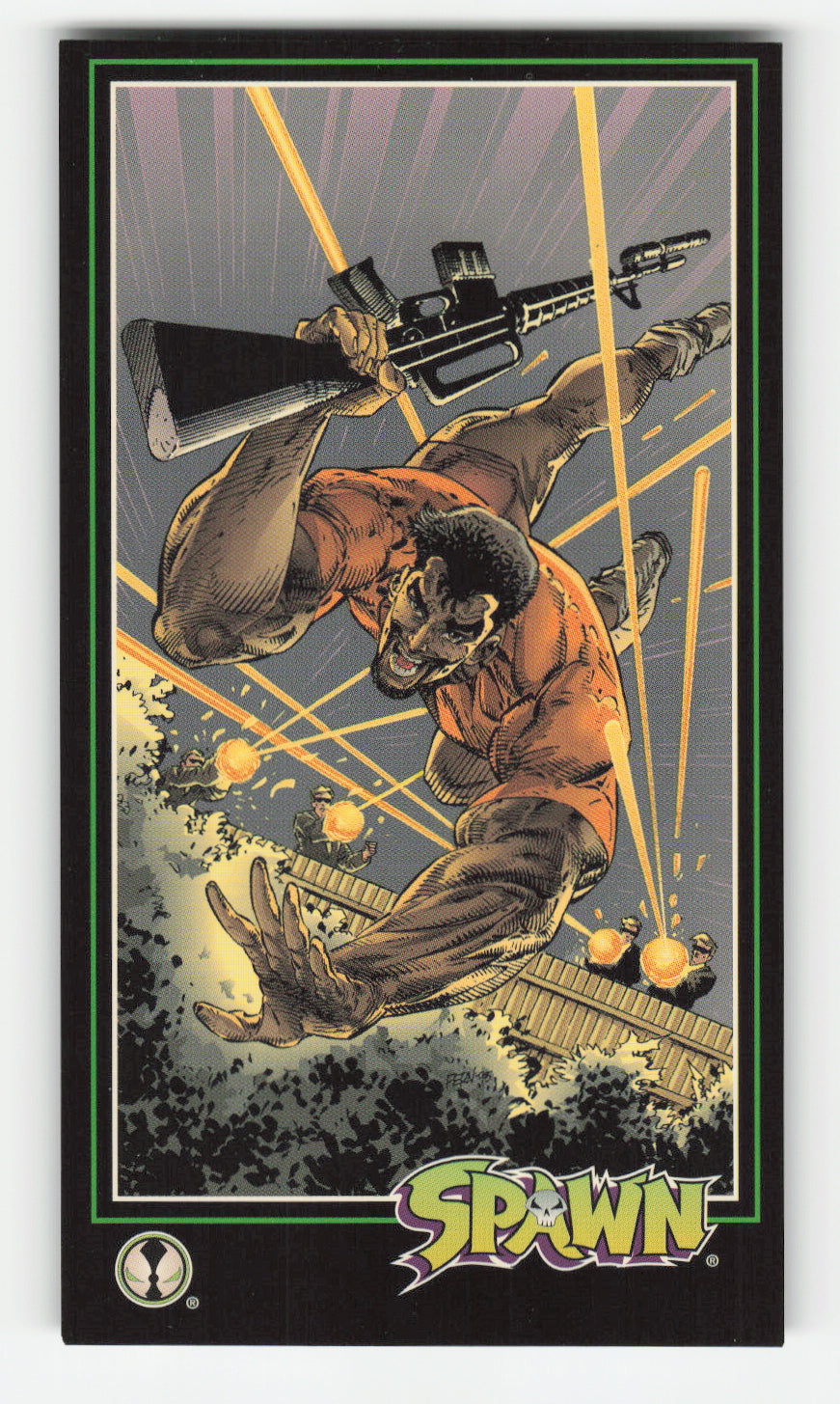 1995 WildStorm Spawn Widevision #130 Terry Fitzgerald, Traitor?