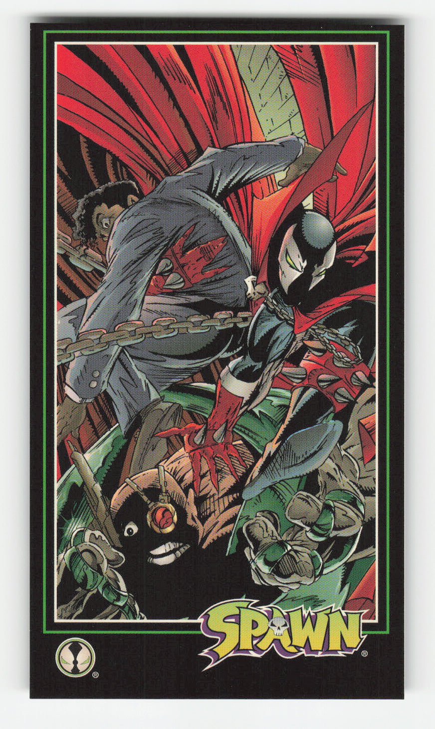 1995 WildStorm Spawn Widevision #134 Interception!