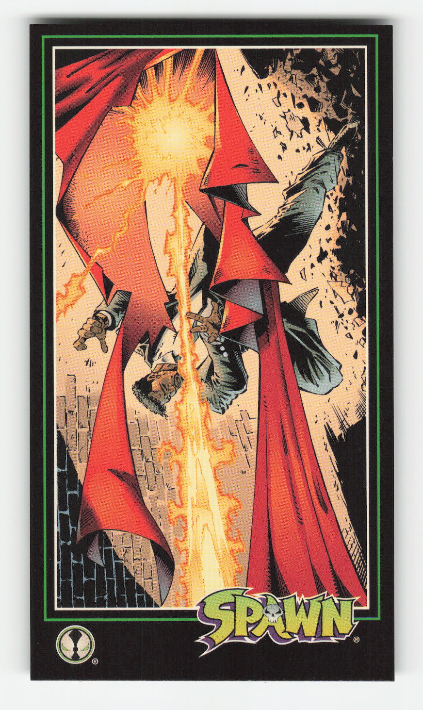 1995 WildStorm Spawn Widevision #135 ZAT!