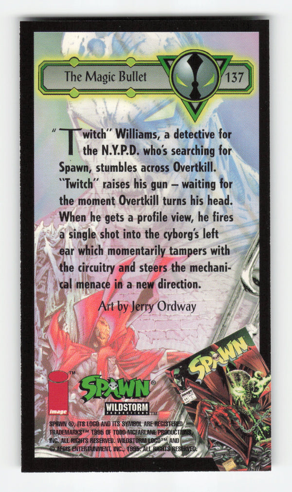 1995 WildStorm Spawn Widevision #137 The Magic Bullet