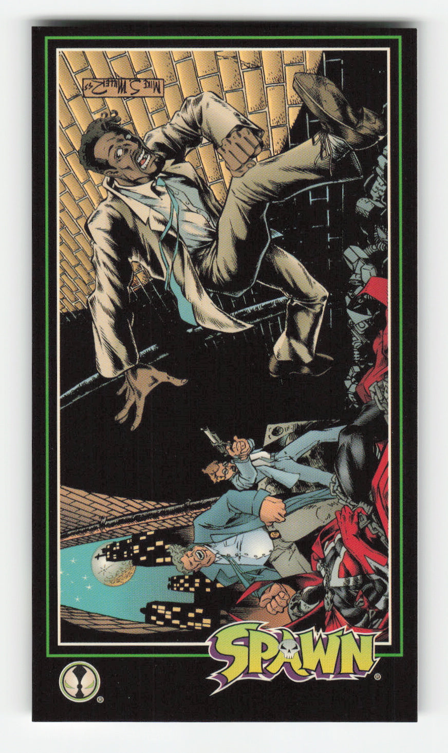 1995 WildStorm Spawn Widevision #140 Terry Makes a Break