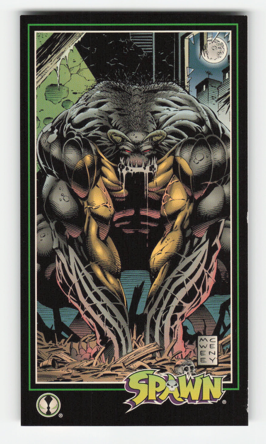 1995 WildStorm Spawn Widevision #145 Tremor