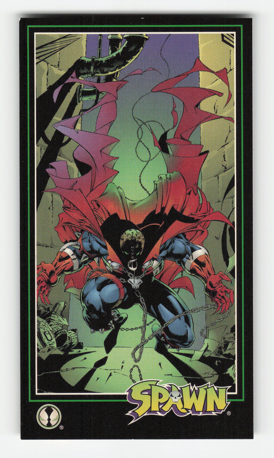 1995 WildStorm Spawn Widevision #146 A Heavy Burden