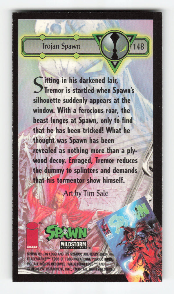1995 WildStorm Spawn Widevision #148 Trojan Spawn