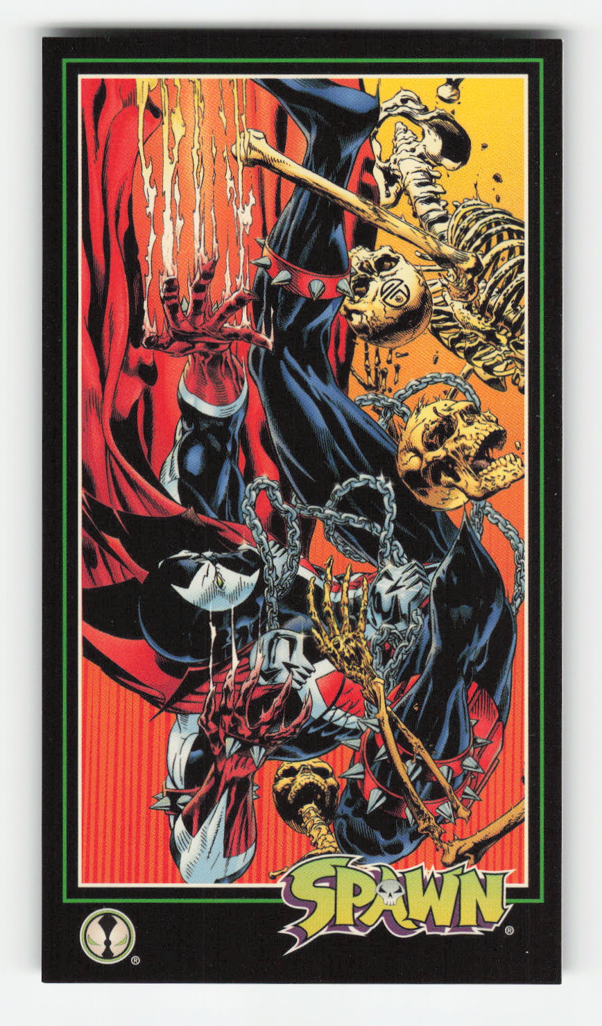 1995 WildStorm Spawn Widevision #151 Spawn Checklist