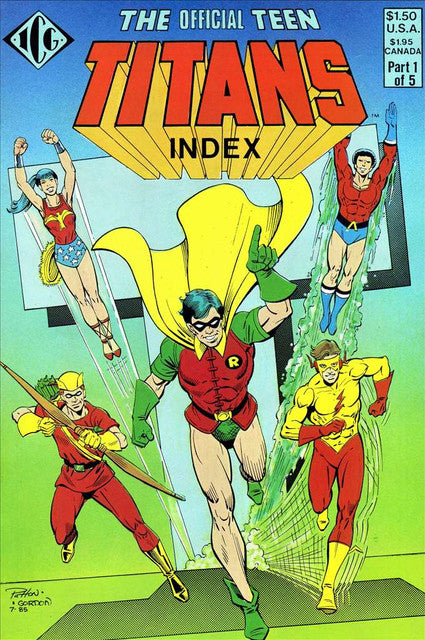 The Official Teen Titans Index #1 Main image