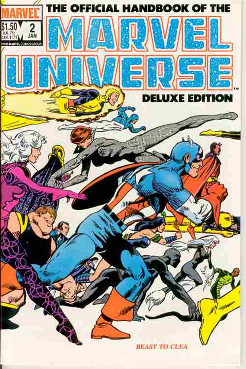 Official Handbook of the Marvel Universe (Vol. 2) #2