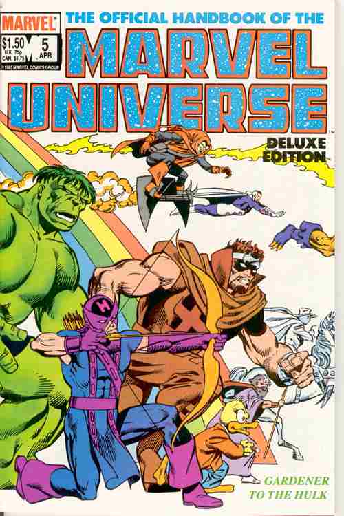 Official Handbook of the Marvel Universe (Vol. 2) #5