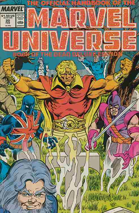 Official Handbook of the Marvel Universe (Vol. 2) #20