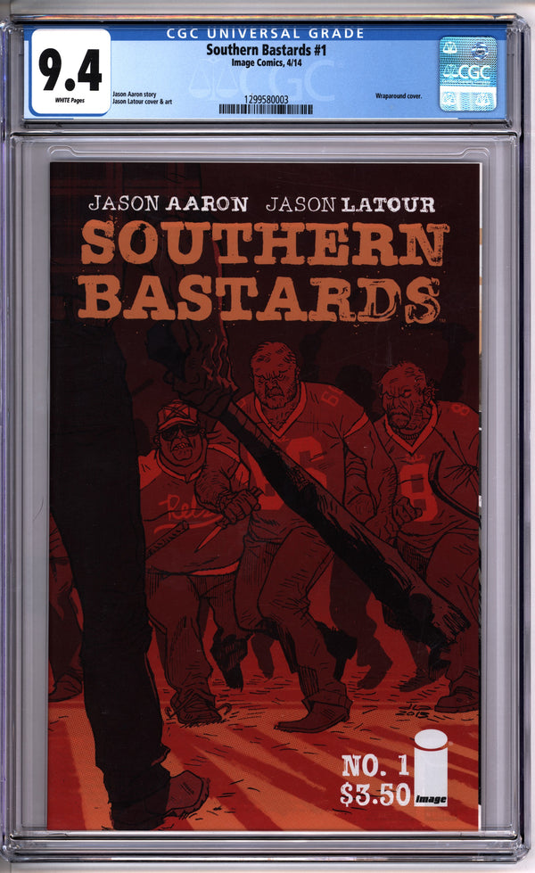 Southern Bastards #1 CGC 9.4 front