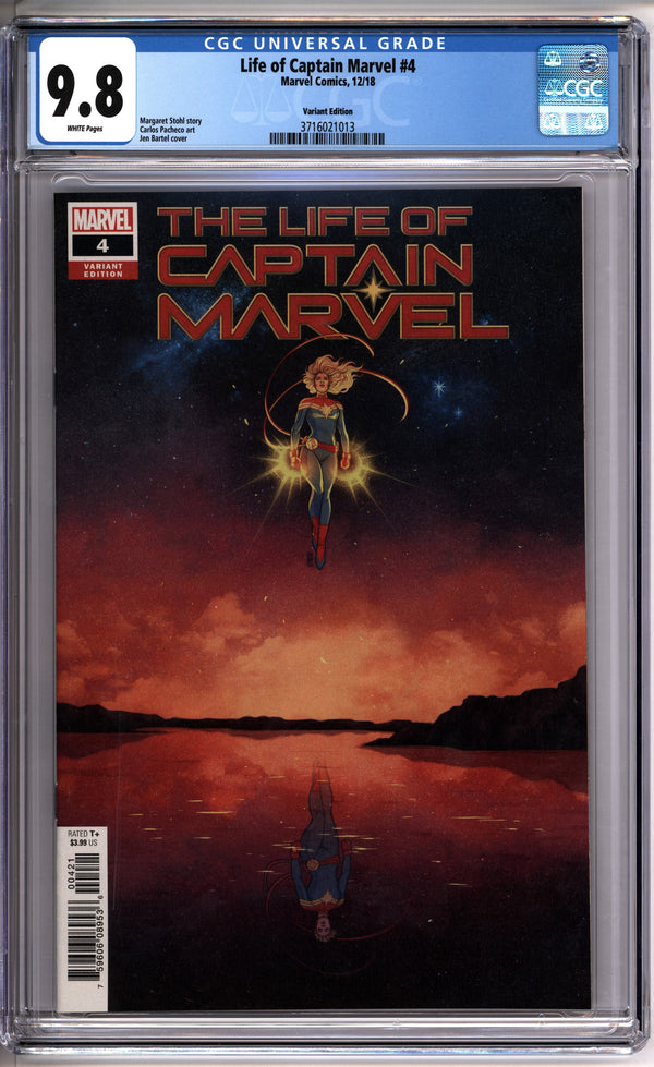 Life of Captain Marvel #4 CGC 9.8 front