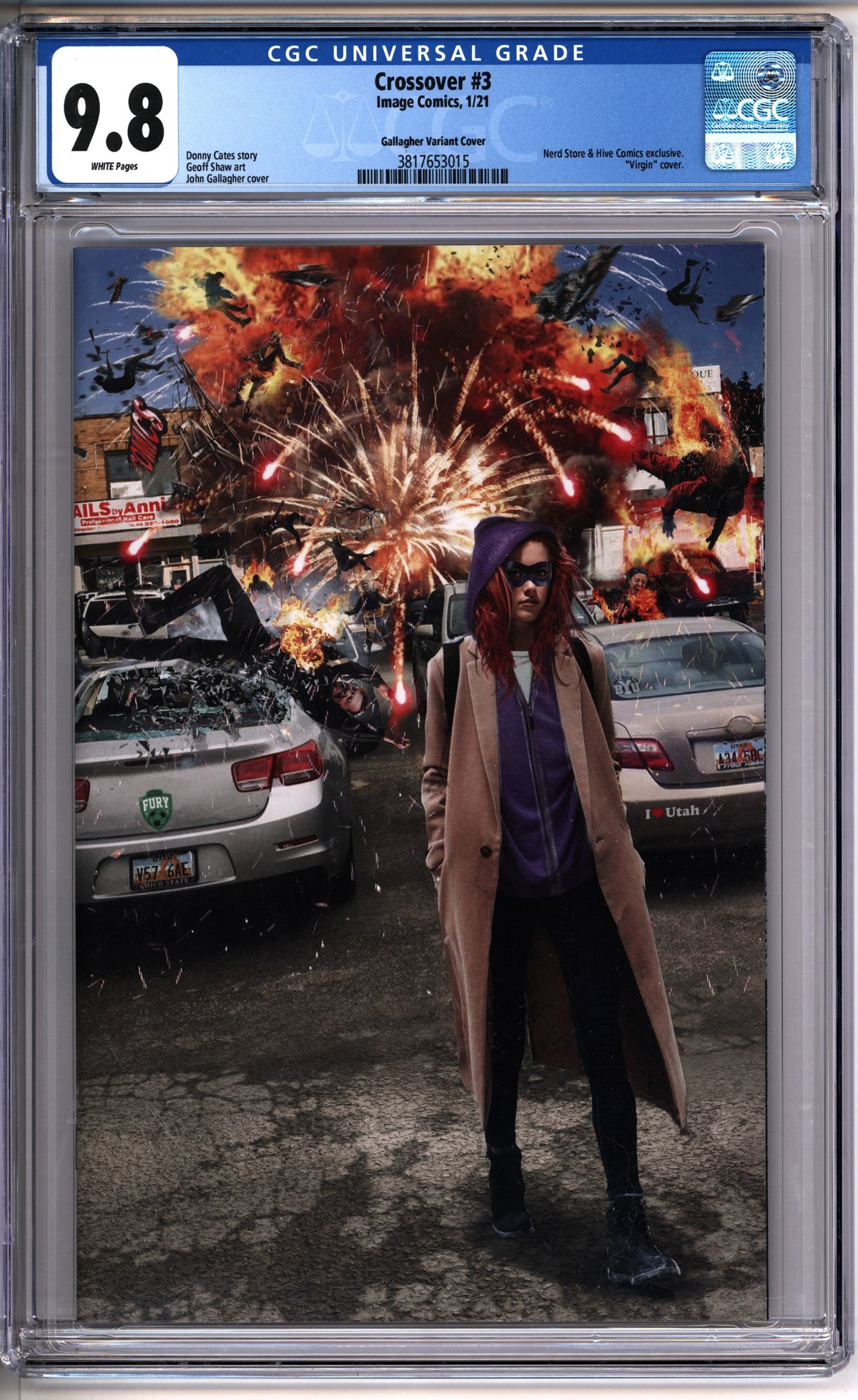 Crossover #3 CGC 9.8 front