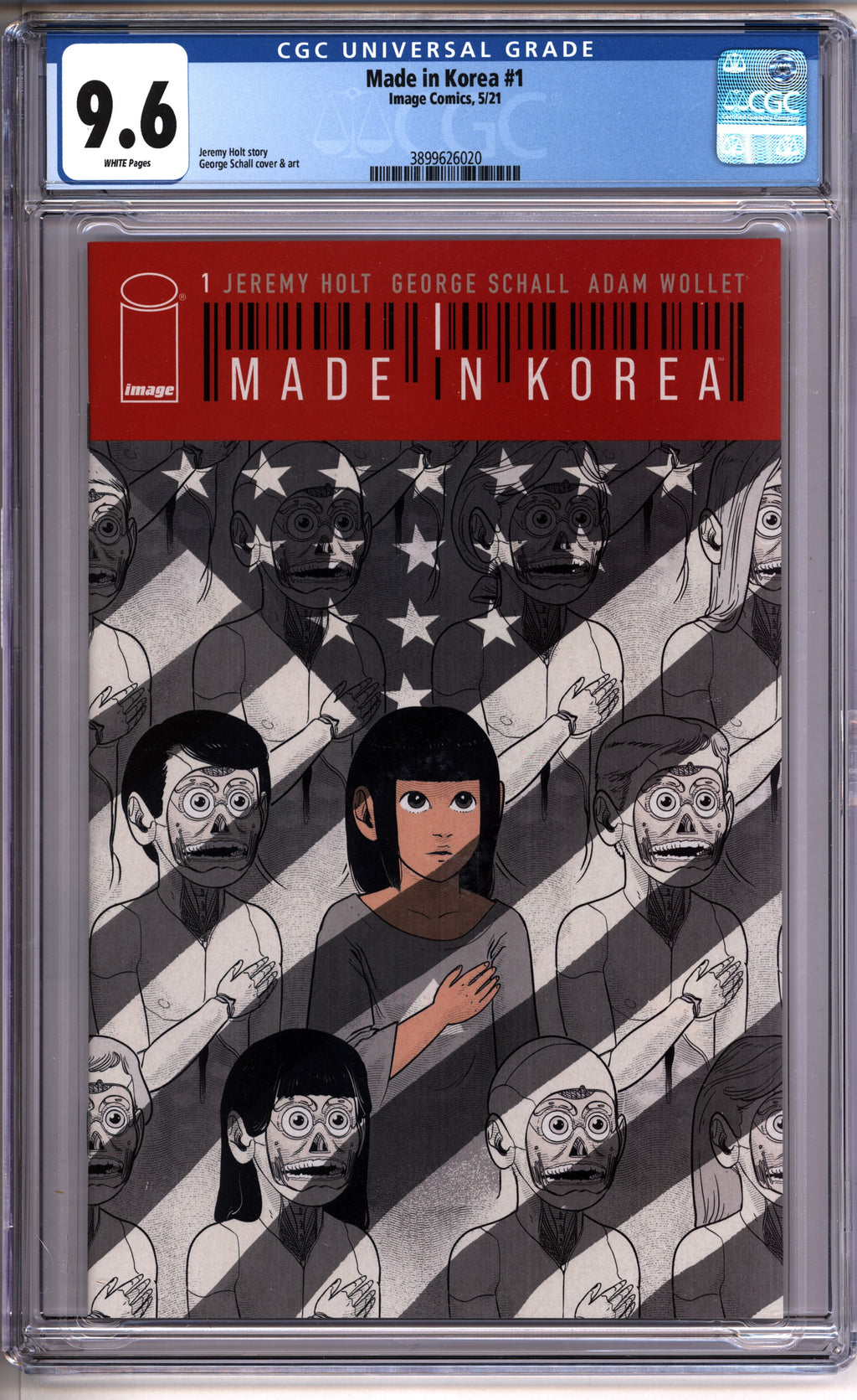 Made in Korea #1 CGC 9.6 front