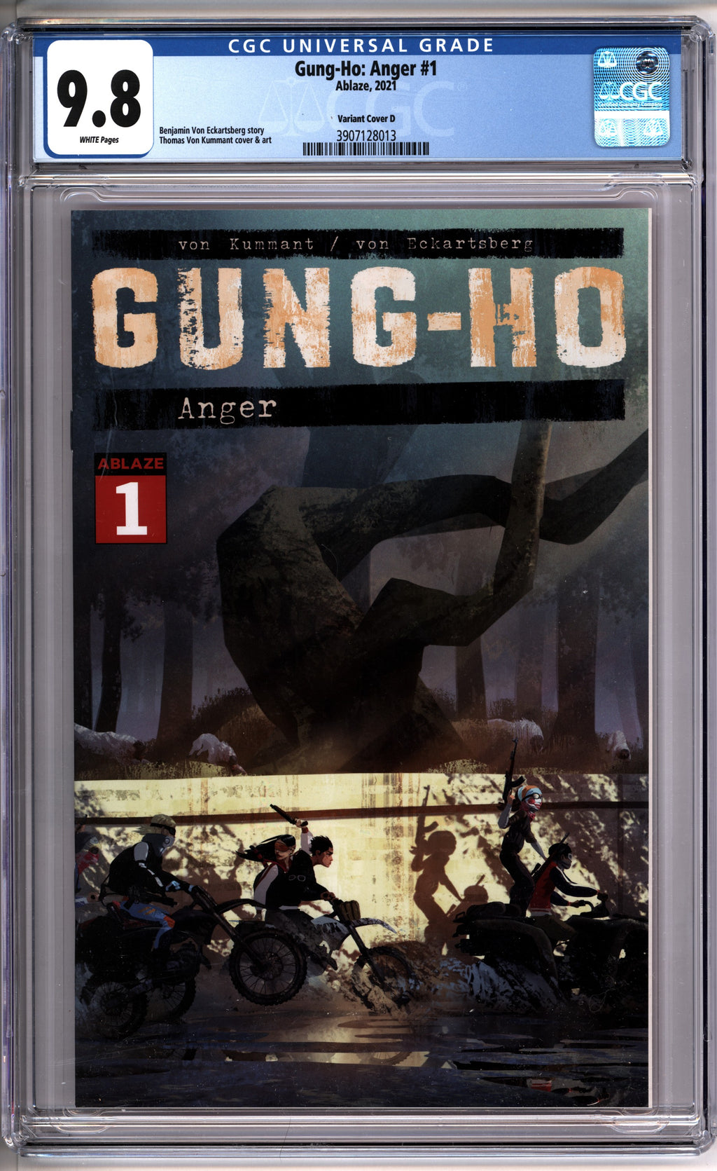 Gung-Ho: Anger #1 CGC 9.8 front