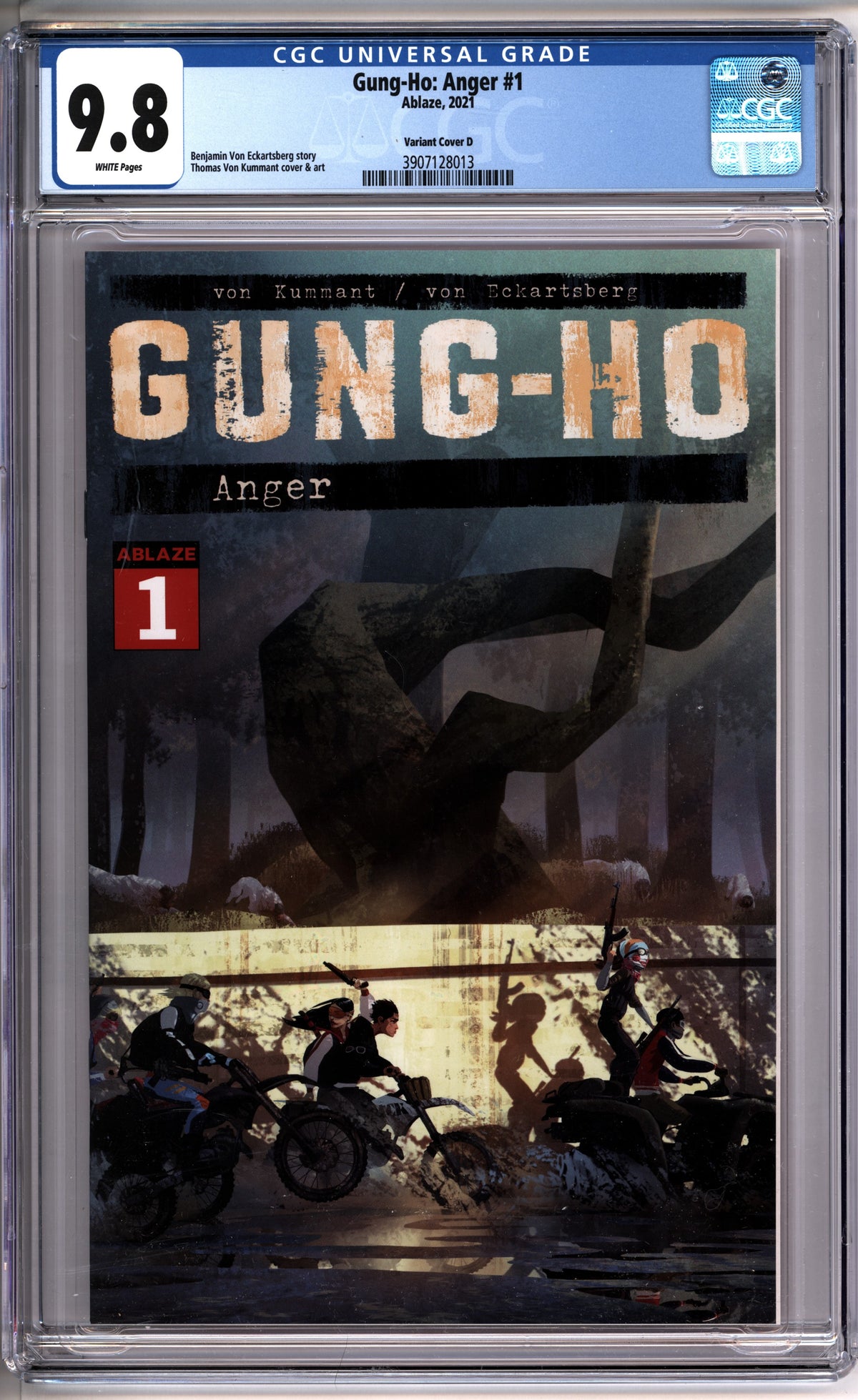 Gung-Ho: Anger #1 CGC 9.8 front