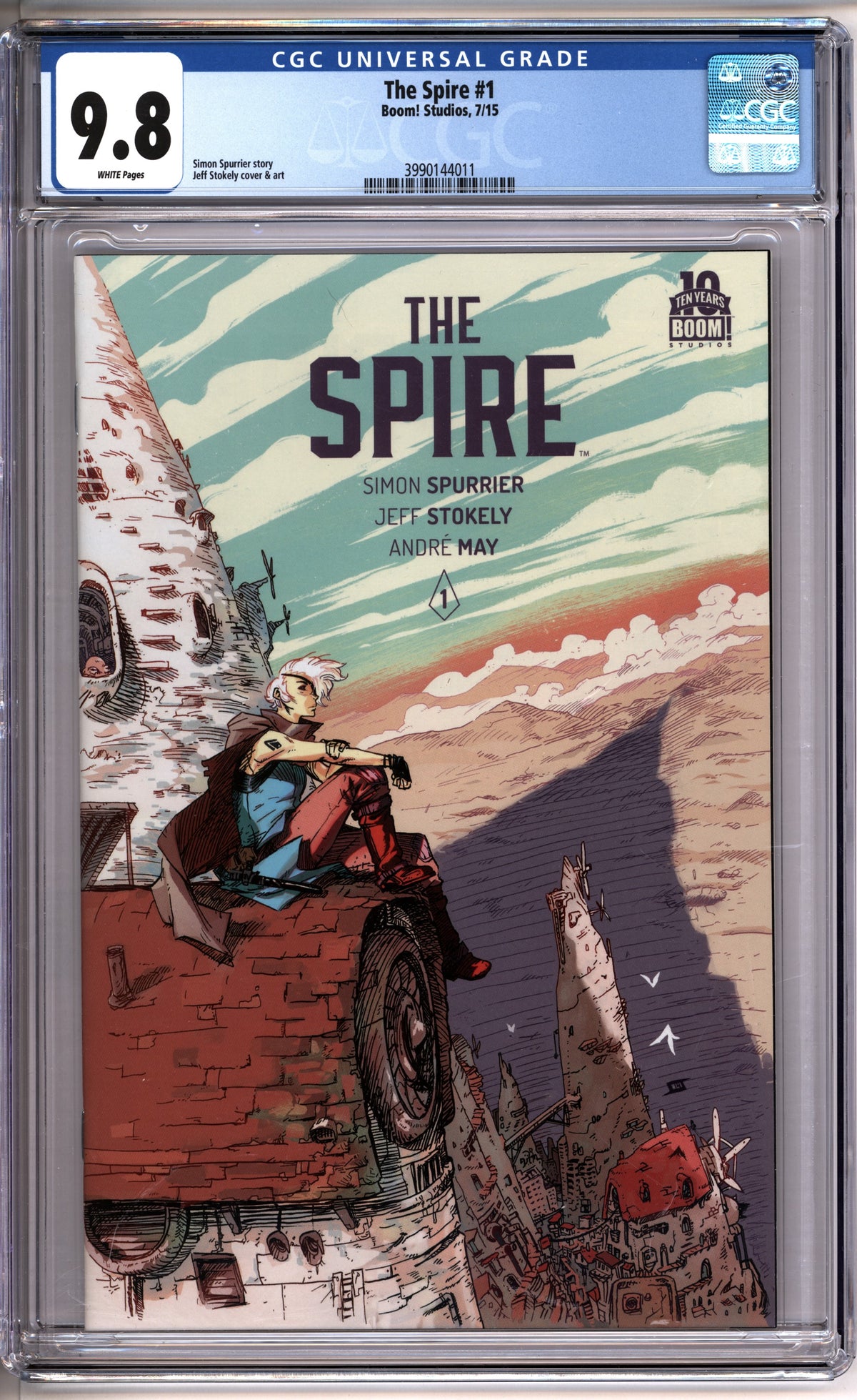 The Spire #1 CGC 9.8 front